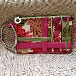 Vera Bradley Hello Dahlia! Bangle Wristlet